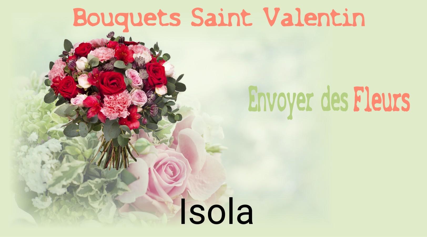 Roses de Saint-Valentin livrées à Isola