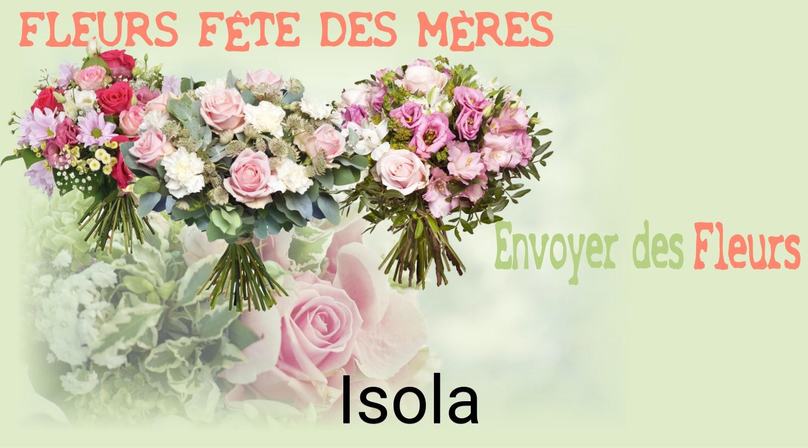 Bouquet de Fête des Mères livré à Isola